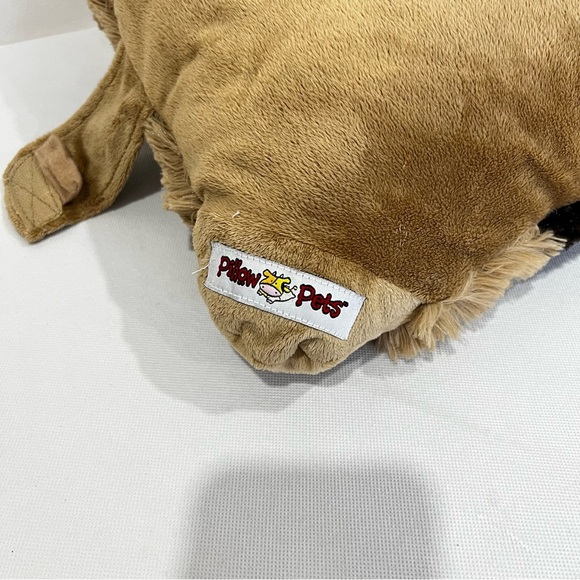 Pillow Pets Snuggly Puppy 18" Stuffed Animal Plush Lovey Brown Soft - Picture 7 of 9
